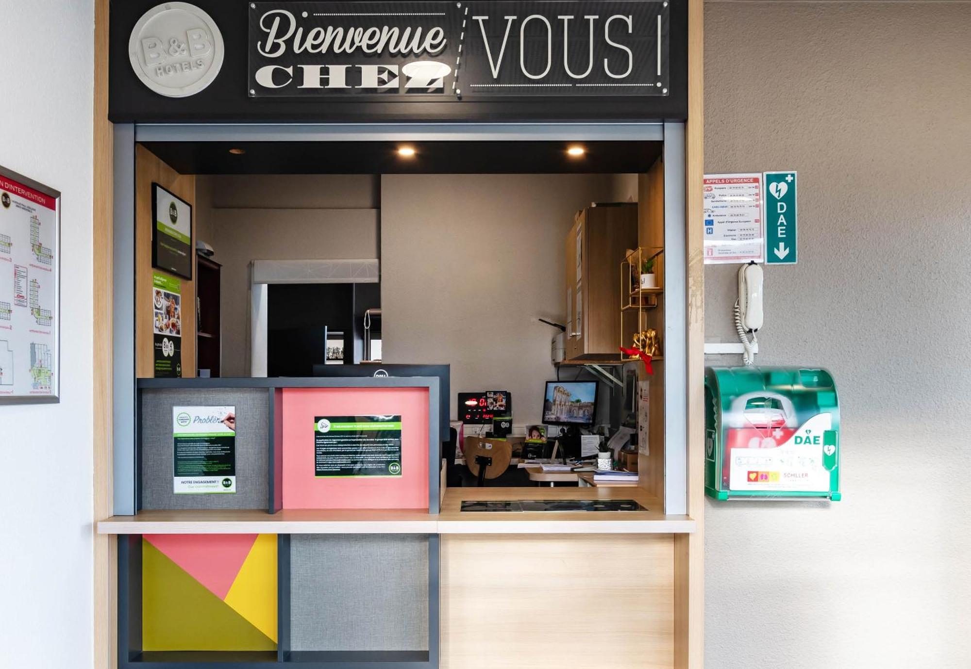 B&B Hotel Grenoble Centre Verlaine Екстер'єр фото